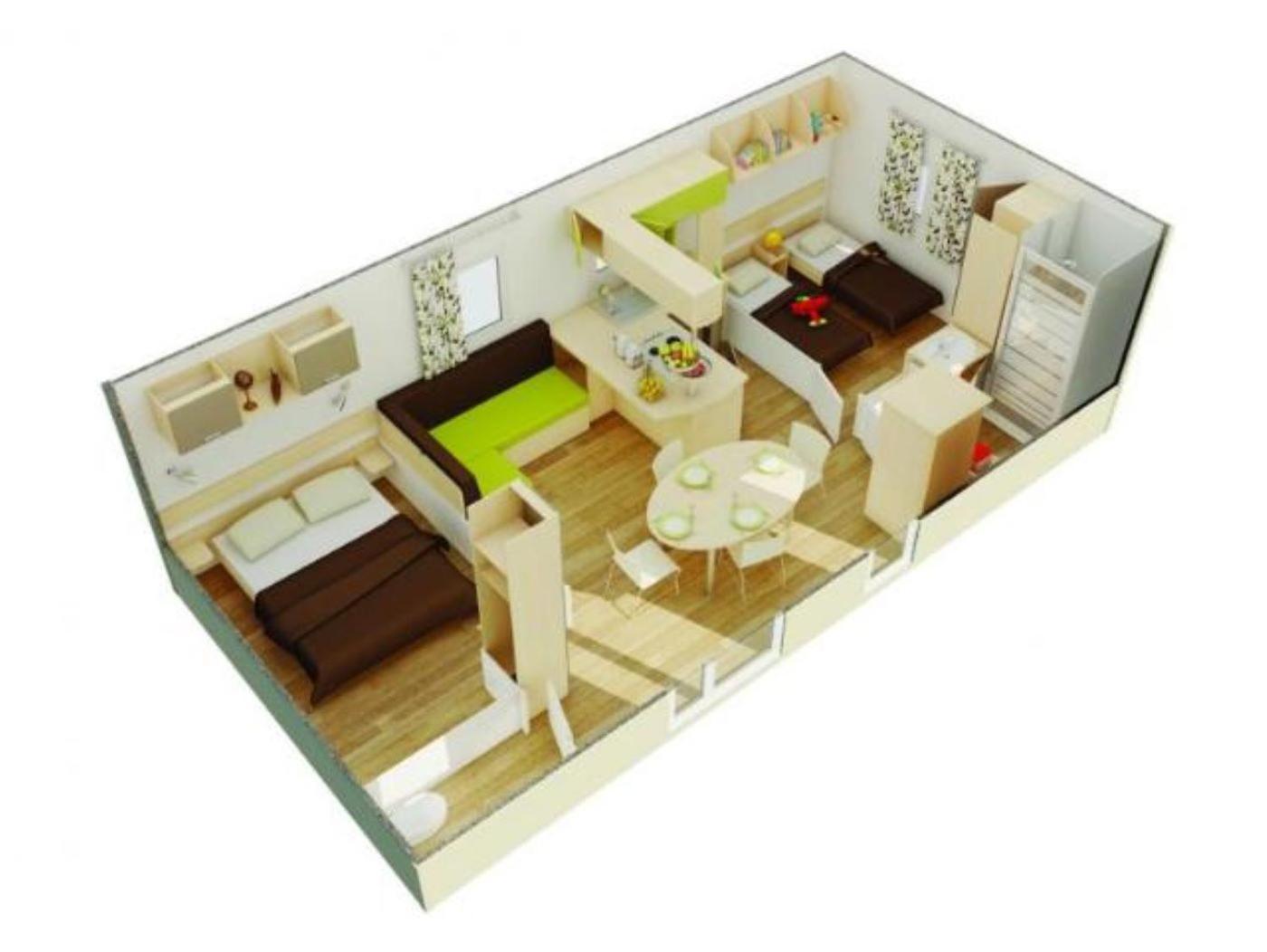 Camping Etang Des Bois Vieilles-Maisons-sur-Joudry 객실 사진